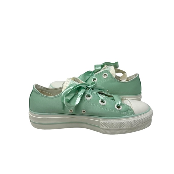 Converse Chuck Taylor Lift Platform Matte Satin Shoe Women Skate Sneaker A10300C - Picture 8 of 14